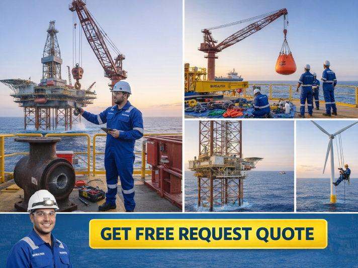 Business professionals discussing a project