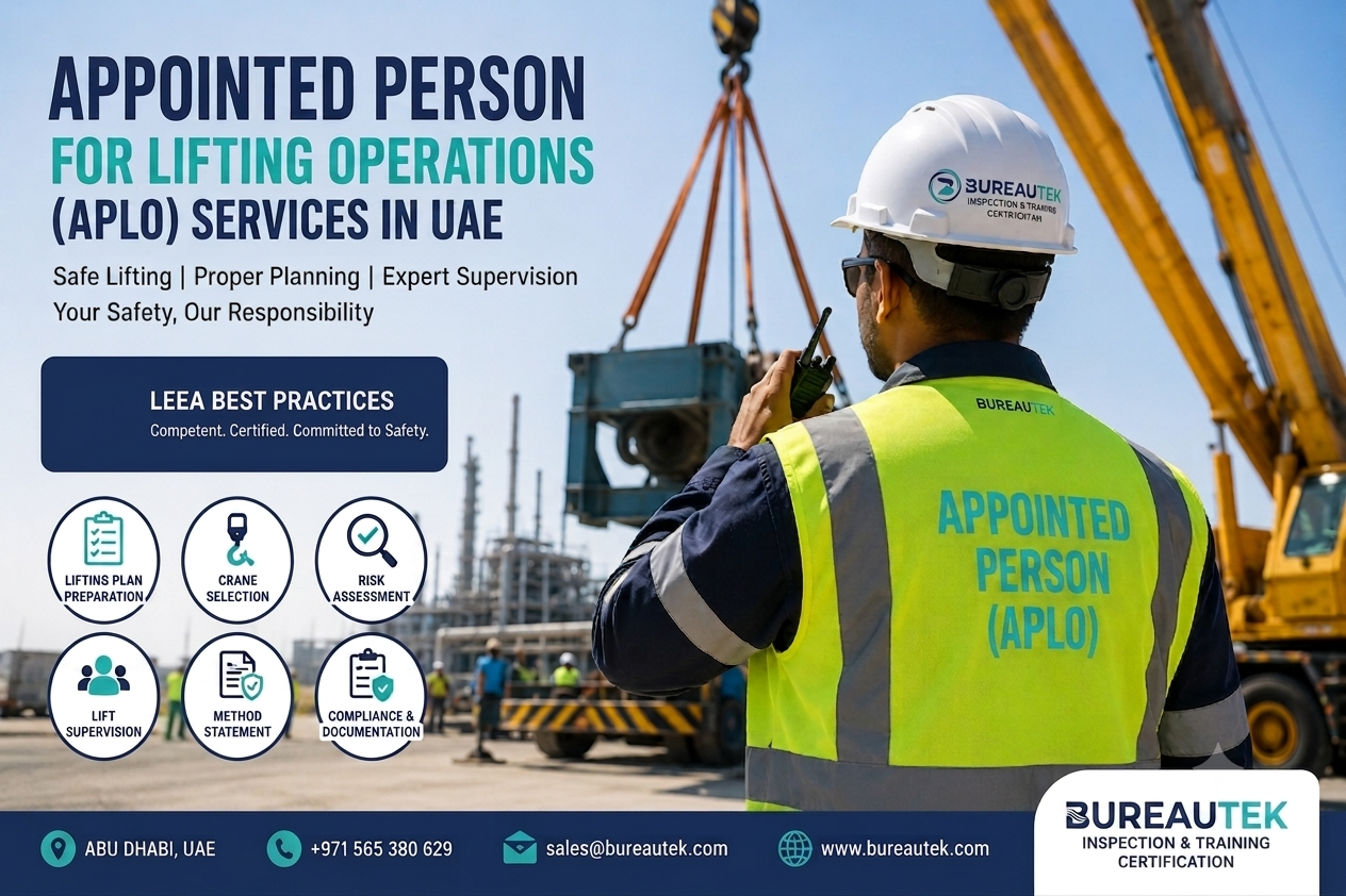 Appointed Person for Lifting Operations in UAE | LEEA Approved APLO Services