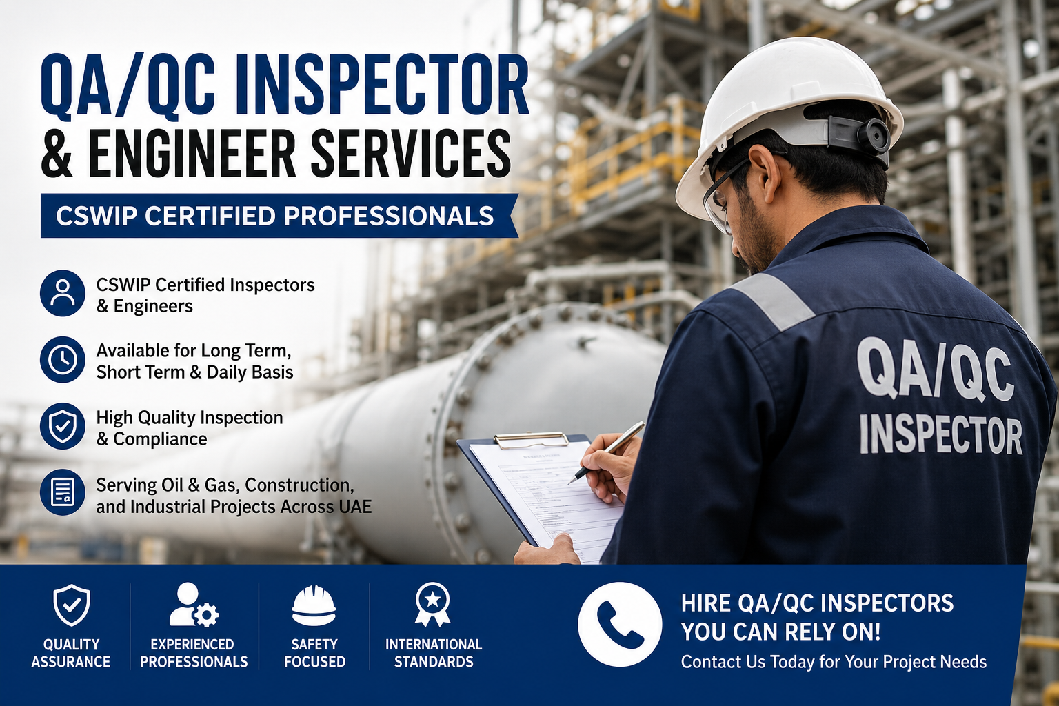 Welding Inspector - QA/QC Engineer