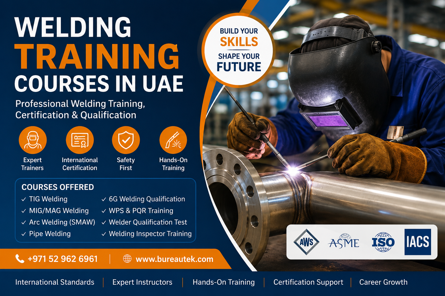 WELDING TRAINING COURSES IN UAE